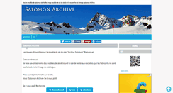 Desktop Screenshot of fr.salomonarchive.com